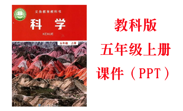 2021新教科版五年級上冊科學(xué)課件（含視頻素材）（共29套打包）