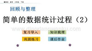 冀教版六年級下冊數學6.3.2簡單的數據統計過程(2)教學課件