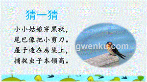 部編人教版小學(xué)語文三年級(jí)下冊(cè)2燕子課件