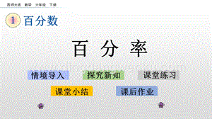西師大版六年級下冊第一單元1.2百分率ppt課件.pptx