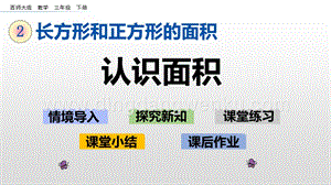 西師大版三年級下冊數學第二單元2.1 認識面積 ppt課件.pptx