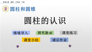 西師大版六年級下冊第二單元2.1圓柱的認識ppt課件.pptx