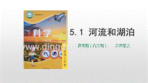 青島版（六三制）三年級上冊科學5.1河流和湖泊（課件）.pptx