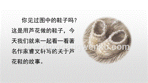 人教版部編版四年級下冊語文20蘆花鞋ppt課件.pptx
