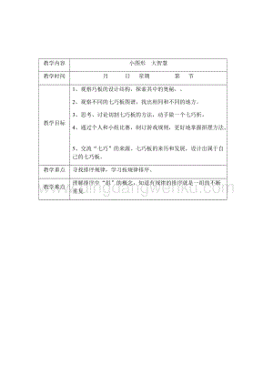 三年級上冊綜合實踐活動教案：主題八小圖形大智慧-遼師大版.docx