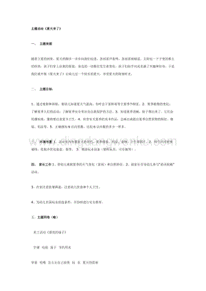 幼兒園中班主題活動教案：夏天來了