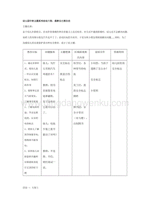 幼兒園中班主題活動教案：中班六則：遇事自己想辦法