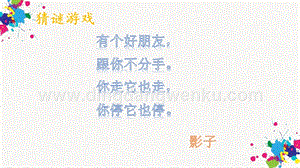 人美版小學(xué)美術(shù)二年級(jí)下冊(cè)17畫(huà)影子課件.ppt