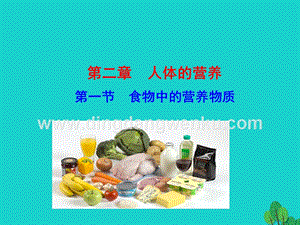 人教版七年級下冊生物4.2.1食物中的營養物質課件.ppt