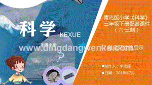 青島版（六三制）小學科學三年級下冊17.《鞋底花紋的啟示》教學課件.ppt