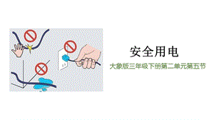 大象版三年級下冊科學2.5安全用電精品課件.pptx