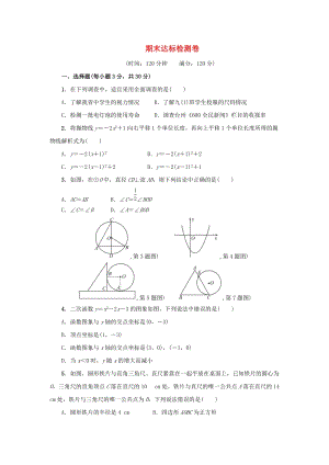 初中數學九年級下冊期末檢測卷新版華東師大版2.docx