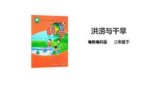 2020新粵教版三年級下冊科學第四單元第22課時《洪澇與干旱》ppt課件（含教案+視頻）.ppt