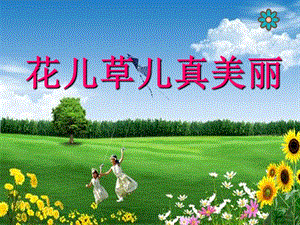 部編版一年級下冊道德與法制6《花兒草兒真美麗》課件（趙老師公開課）.ppt