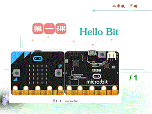 新世紀版信息技術(shù)八年級下冊第一課HelloBit說課課件.ppt