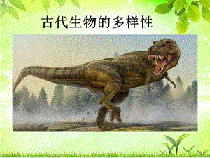 2021新教科版六年級下冊科學教學課件2.6《古代生物的多樣性》.pptx