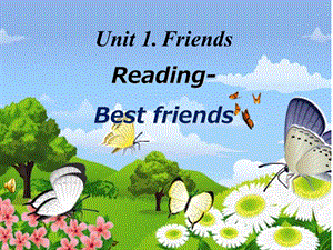 譯林版八年級(jí)上冊(cè)英語(yǔ)Unit 1 Reading Friends課件-安徽部級(jí)優(yōu)課 .ppt