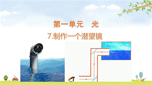 2021新版教科版五上科學1-7制作一個潛望鏡-課件.pptx