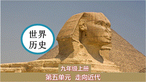 人教部編版九年級上冊歷史課件第14課文藝復興.pptx