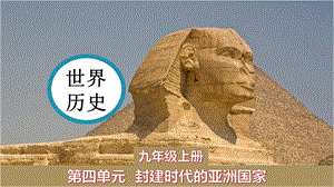 人教部編版九年級上冊歷史課件——第12課 阿拉伯帝國.pptx