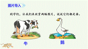 人教部編版四年級上冊語文（教學課件）18.牛和鵝.ppt
