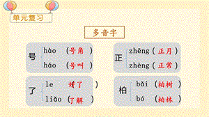 人教部編版二年級(jí)上冊(cè)語文（教學(xué)課件）語文園地二.pptx