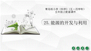 青島版（54制）五年級上冊科學25.《能源的開發與利用》教學課件.pptx