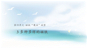 大象版一年級上冊科學4.3【教學課件】多種多樣的磁鐵.pptx