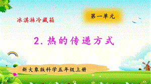 大象版五年級(jí)上冊(cè)科學(xué)1.2熱的傳遞方式 教學(xué)課件.pptx