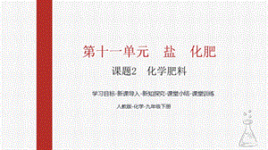 人教版九下化學第十一章課題2-化學肥料課件.pptx