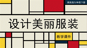 湘美版九年級(jí)下冊(cè)美術(shù)設(shè)計(jì)美麗服裝教學(xué)課件.pptx