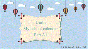 人教PEP版五年級(jí)下冊英語Unit3A1Letstalk教學(xué)課件.pptx