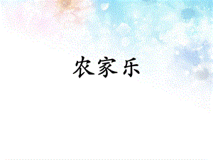 桂美版四年級下冊美術《農家樂》課件.ppt