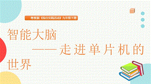粵教版九下綜合實踐活動3.智能大腦走進單片機的世界主題課件參考.pptx
