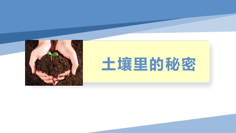 小學勞動與技術五年級-9.土壤里的秘密（課件）.zip