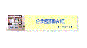 小學勞動與技術三年級-2.分類整理衣柜（課件）.pptx