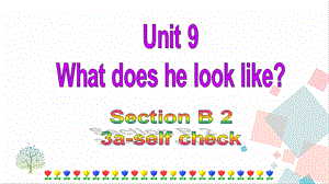 人教版七年級下冊英語Unit9SectionB(3a-selfcheck)課件.ppt