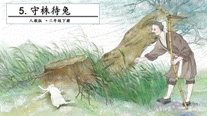 人教部編版三年級下冊語文5守株待兔.第二課時(shí)課件.pptx