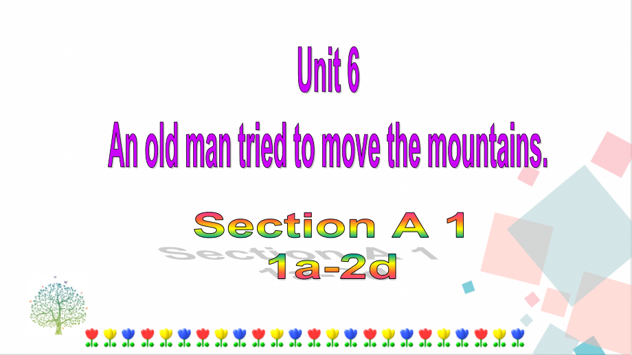人教版八年級下冊英語Unit 6 Section A(1a-2d) 課件.rar