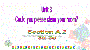 人教版八年級下冊英語Unit 3 Section A (3a-3c) 課件.ppt