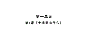 人教鄂教版三年級下冊科學1《土壤里有什么》課件(共8張PPT).pptx