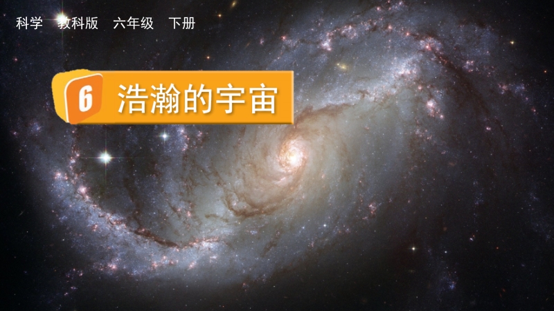 教科版六年級下冊科學3.6 浩瀚的宇宙-課件+視頻素材.rar