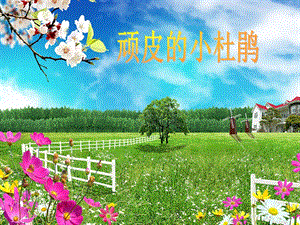 湘藝版三年級(jí)下冊(cè)音樂(lè)《頑皮的小杜鵑》課件.ppt