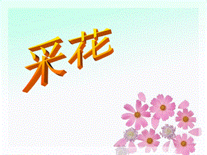 人音版五年級下冊音樂《采花》課件.ppt