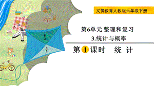 人教版六年級下冊數學6.3.1統計教學課件.pptx