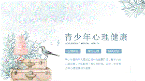 中小學心理健康《青少年心理健康》課件.pptx