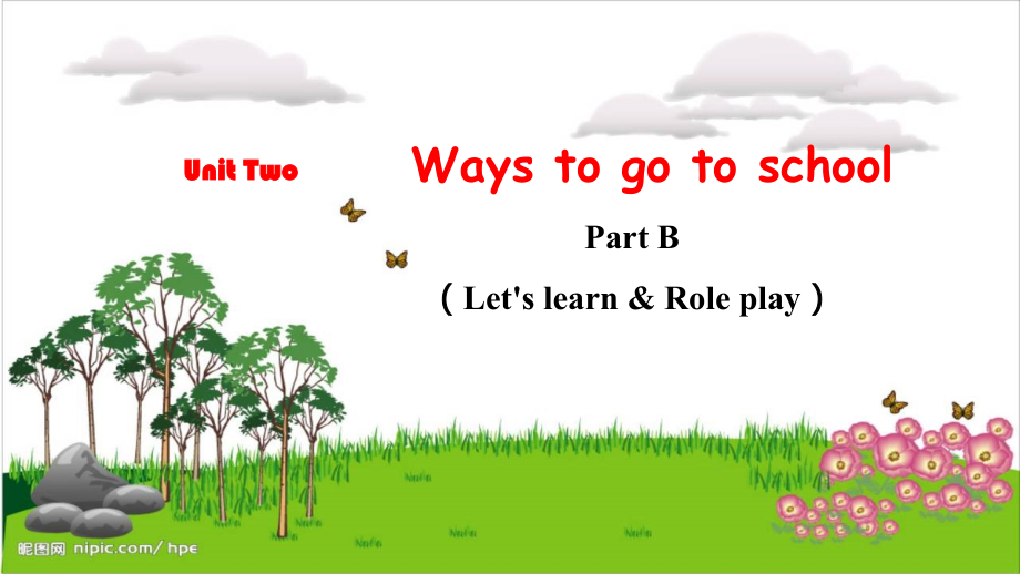 人教PEP版六上英語Unit2PartBLetslearnRoleplay課件.rar
