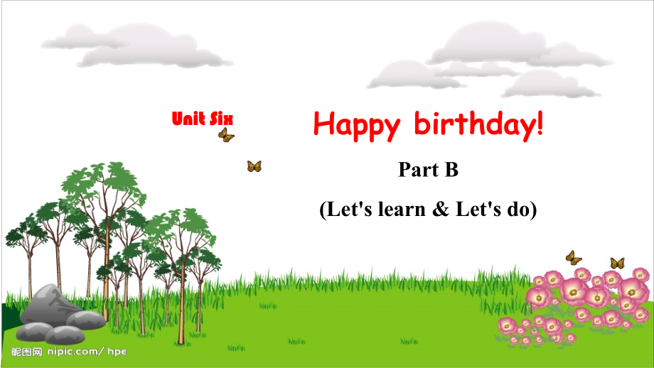 人教PEP版三上英語Unit 6 Part B Let's learn&Let's do教學課件.rar