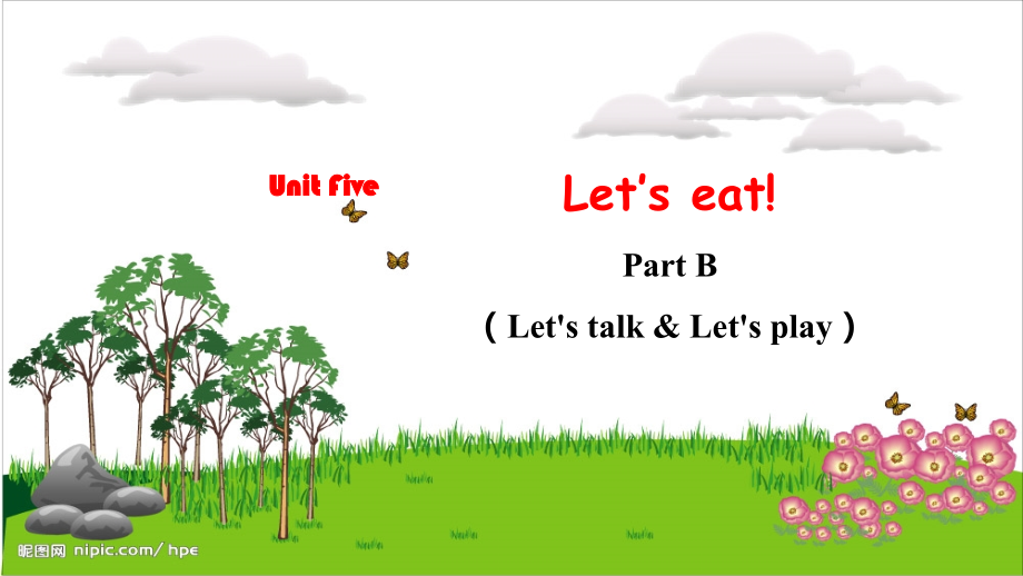 人教PEP版三上英語Unit5PartBLetstalkLetsplay教學課件.rar