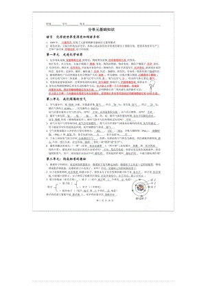 初中化學各單元期末復習提綱照著背高分不愁！.pdf